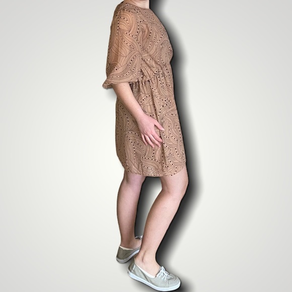 Cottagecore “Enough About Me” Peasant Style Flowy Dress - Picture 6 of 13